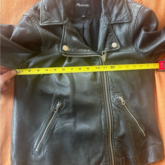 Madewell Washed Leather Jacket - Picture 7 of 7